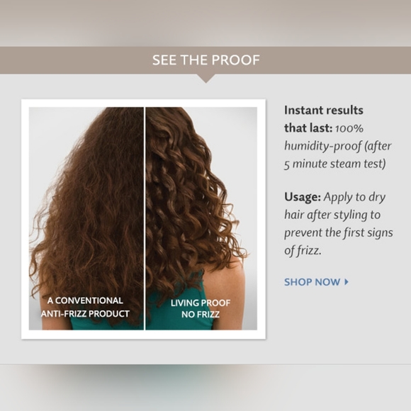 Living Proof NoFrizz Conditioner 236ml & Living Proof Full Dry Volume Blast 95ml - Picture 3 of 6